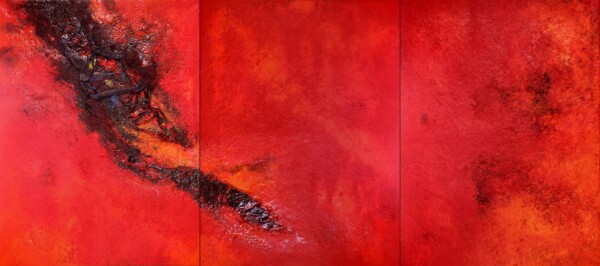 Acrilico sobre tela y GeoTextil 260 x 585 cm. Realizado en Colombia
Acrilyc on canvas and GeoTextile 260 x 585 cm. Painted in Colombia
Acrilyque sur toile et GeoTextile 260 x 585cm. Fait on Colombie