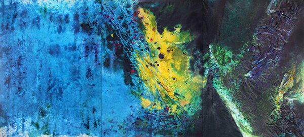 Acrilico sobre tela 260 x 585 cm. Realizado en Colombia
Acrilyc on canvas 260 x 585 cm. Painted in Colombia
Acrilyque sur toile 260 x 585cm. Fait on Colombie