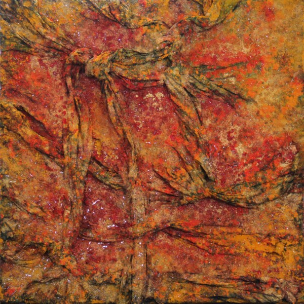 Acrilico sobre tela y GeoTextil 130 x 130 cm. Realizado en Colombia.
Acrilyc on canvas and GeoTextile 130 x 130 cm. Painted in Colombia.
Acrilyque sur toile et GeoTextile 130 x 130 cm. Fait on Colombie.