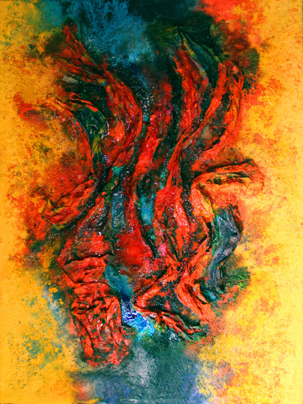 Acrilico sobre tela y GeoTextil 260 x 195 cm. Realizado en Colombia
Acrilyc on canvas and GeoTextile 260 x 195 cm. Painted in Colombia
Acrilyque sur toile et GeoTextile 260 x 195cm. Fait on Colombie