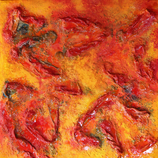 Acrilico sobre tela y GeoTextil 130 x 130 cm. Realizado en Colombia.
Acrilyc on canvas and GeoTextile 130 x 130 cm. Painted in Colombia.
Acrilyque sur toile et GeoTextile 130 x 130 cm. Fait on Colombie.
