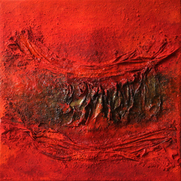 Acrilico sobre tela y GeoTextil 130 x 130 cm. Realizado en Colombia.
Acrilyc on canvas and GeoTextile 130 x 130 cm. Painted in Colombia.
Acrilyque sur toile et GeoTextile 130 x 130 cm. Fait on Colombie.