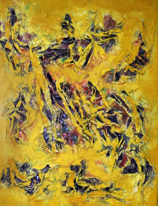 Acrilico sobre tela y GeoTextil 260 x 195 cm. Realizado en Colombia
Acrilyc on canvas and GeoTextile 260 x 195 cm. Painted in Colombia
Acrilyque sur toile et GeoTextile 260 x 195cm. Fait on Colombie