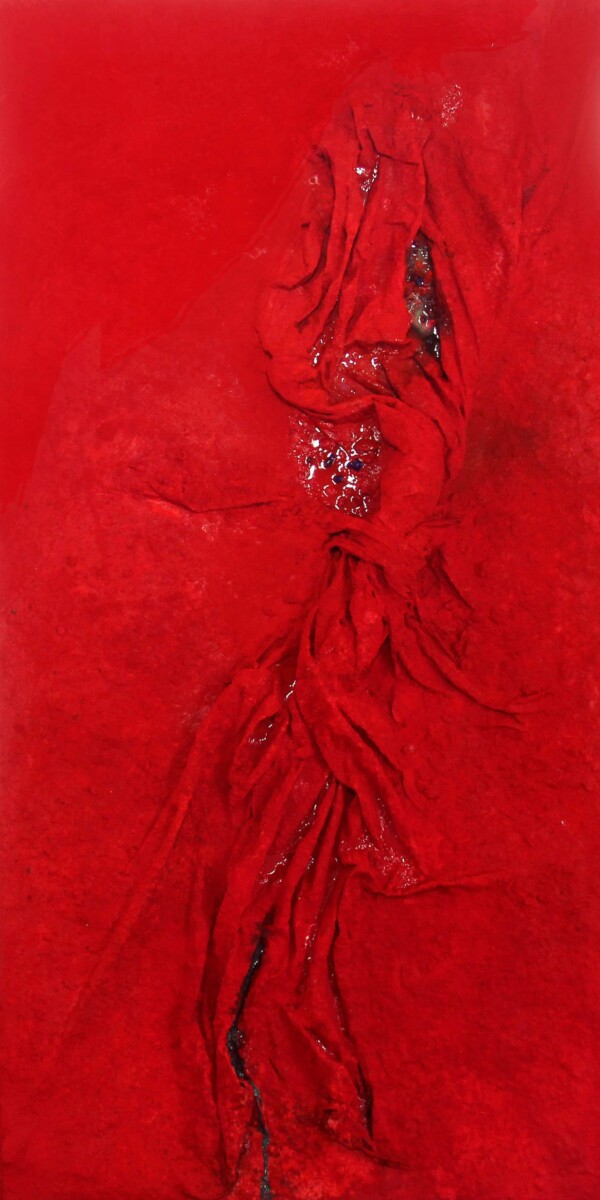 Acrilico sobre tela y GeoTextil 260 x 130 cm. Realizado en Colombia
Acrilyc on canvas and GeoTextile 260 x 130 cm. Painted in Colombia
Acrilyque sur toile et GeoTextile 260 x 130 cm. Fait on Colombie