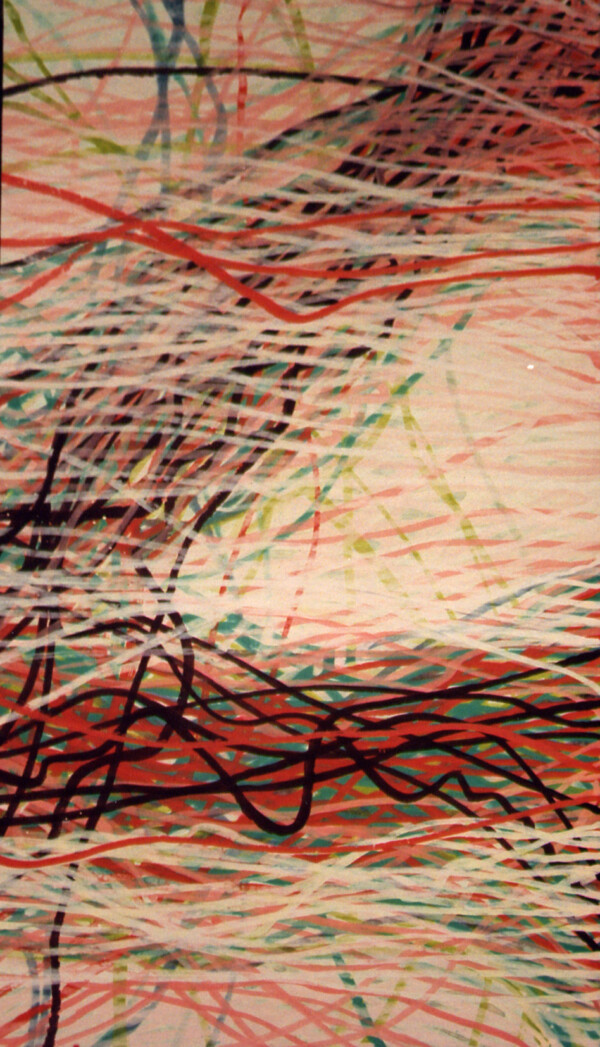 Tinta china sobre papel de arroz 160 x 60 cm. Realizado en Hong Kong 1989
Chinese ink on rice paper 160 x 60 cm. Painted in Hong Kong 1989
Encre Chinoise sur papier de riz 160 x 60 cm. Faite a Hong Kong 1989