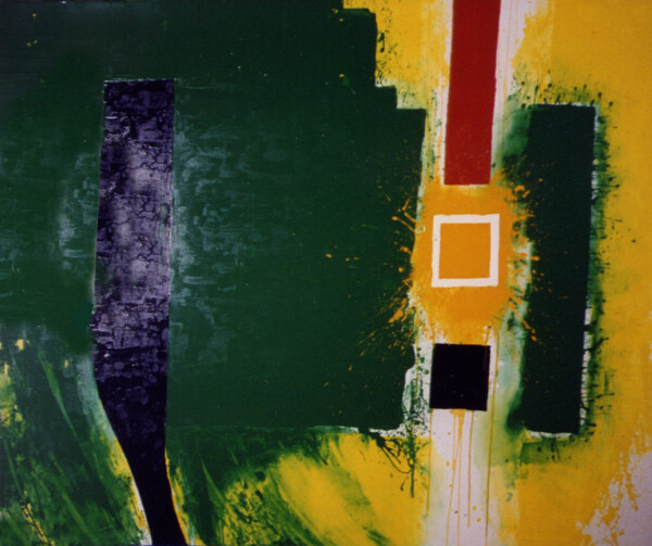 Acrilico sobre tela 195 x 260 cm. Realizado en Francia 1995
Acrilyc on canvas 195 x 260 cm. Painted in France 1995
Acrilyque sur toile 195 x 260 cm. Faite a Paris 1995