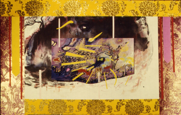 Tinta china sobre papel de arroz 80 x 100 cm. Realizado en Peking 1987
China ink on rice paper 80 x 100 cm. Painted in Peking 1987
Encre Chinoise sur papier de riz 80 x 100 cm. Faite a Peking 1987