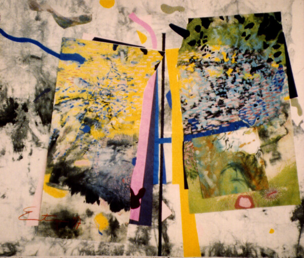 Tinta china sobre papel de arroz 60 x 100 cm. Realizado en Peking 1987
China ink on rice paper 60 x 100 cm. Painted in Peking 1987
Encre Chinoise sur papier de riz 60 x 100 cm. Faite a Peking 1987