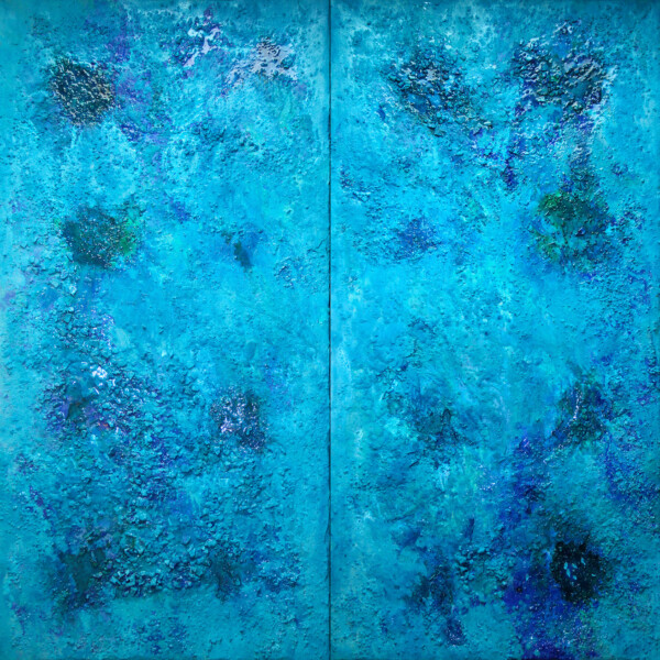 Acrilico sobre tela y GeoTextil 260 x 260 cm. Realizado en Colombia. 2020
Acrilyc on canvas and GeoTextile 260 x 260 cm. Painted in Colombia. 2020
Acrilyque sur toile et GeoTextile 260 x 260 cm. Fait on Colombie. 2020